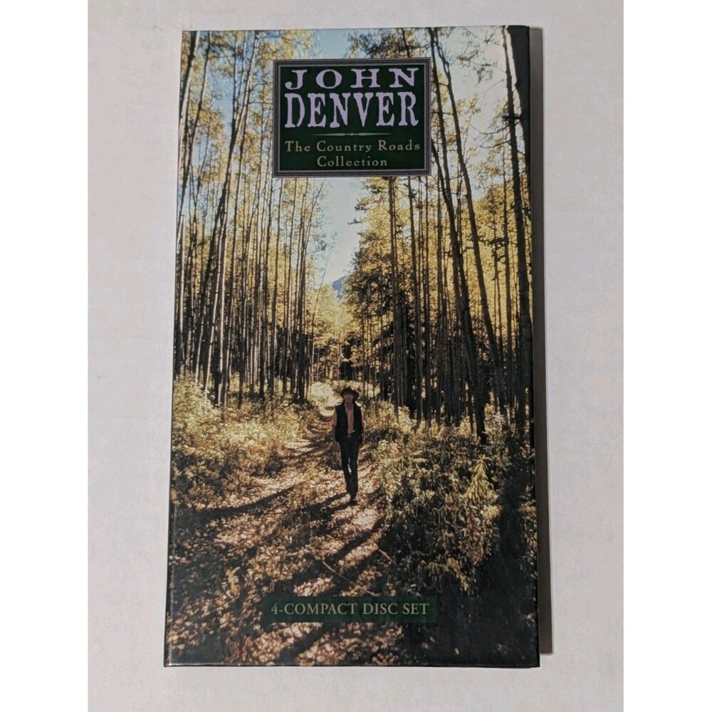 John Denver The Country Roads Collection 4 CD Box Set RCA 1998 Book